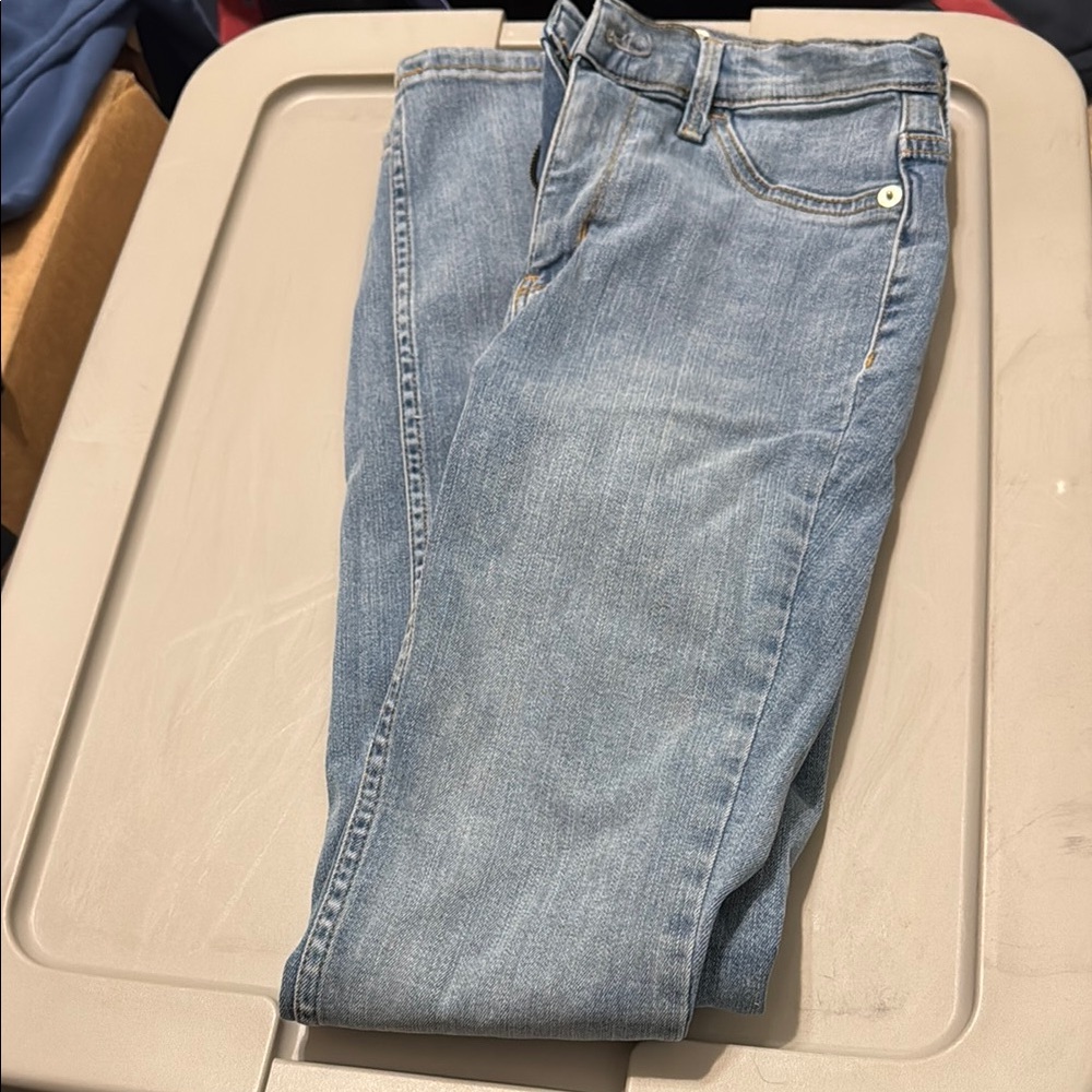 Free People Women's Light Blue Super Skinny Jeans